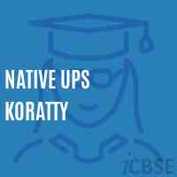 Native Ups Koratty Middle School Logo