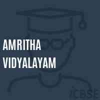 Amritha Vidyalayam Senior Secondary School Logo