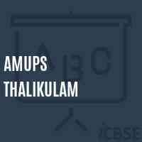 Amups Thalikulam Middle School Logo