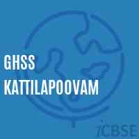 Ghss Kattilapoovam Senior Secondary School Logo