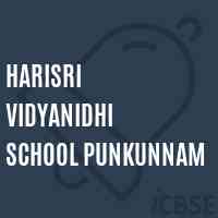 Harisri Vidyanidhi School Punkunnam Logo