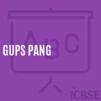 Gups Pang Middle School Logo