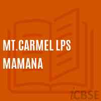 Mt.Carmel Lps Mamana Primary School Logo