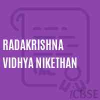 Radakrishna Vidhya Nikethan Primary School Logo