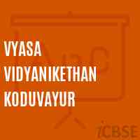 Vyasa Vidyanikethan Koduvayur Secondary School Logo
