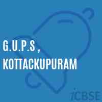 G.U.P.S , Kottackupuram Middle School Logo