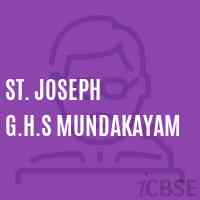 St. Joseph G.H.S Mundakayam Secondary School Logo