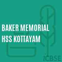 Baker Memorial Hss Kottayam High School Logo