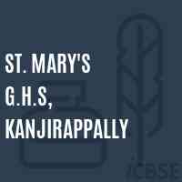 St. Mary'S G.H.S, Kanjirappally High School Logo