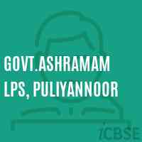 Govt.Ashramam Lps, Puliyannoor Primary School Logo