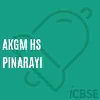 Akgm Hs Pinarayi High School Logo