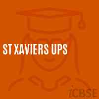 St Xaviers Ups Middle School Logo