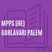 Mpps (He) Gorlavari Palem Primary School Logo