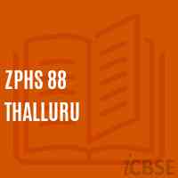 Zphs 88 Thalluru Secondary School Logo