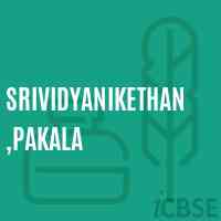 Srividyanikethan,Pakala Primary School Logo