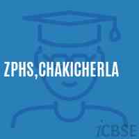 Zphs,Chakicherla Secondary School Logo