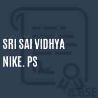 Sri Sai Vidhya Nike. Ps Primary School Logo