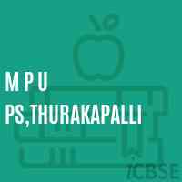 M P U Ps,Thurakapalli Middle School Logo