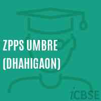 Zpps Umbre (Dhahigaon) Middle School Logo