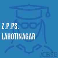 Z.P.Ps. Lahotinagar Primary School Logo