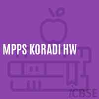 Mpps Koradi Hw Primary School Logo