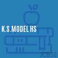 K.S.Model Hs Secondary School Logo