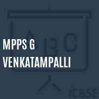 Mpps G Venkatampalli Primary School Logo