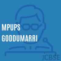 Mpups Goddumarri Middle School Logo