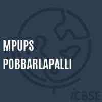 Mpups Pobbarlapalli Middle School Logo
