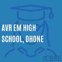 Avr Em High School, Dhone Logo