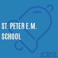 St. Peter E.M. School Logo