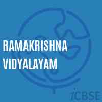 Ramakrishna Vidyalayam Primary School Logo