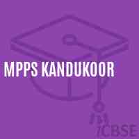 Mpps Kandukoor Primary School Logo