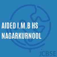Aided I.M.B Hs Nagarkurnool Secondary School Logo