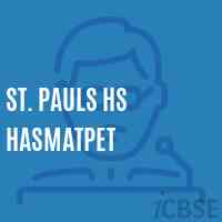 St. Pauls Hs Hasmatpet Secondary School Logo