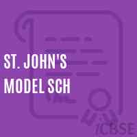 St. John'S Model Sch Secondary School Logo