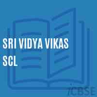 Sri Vidya Vikas Scl Primary School Logo