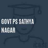 Govt Ps Sathya Nagar Primary School Logo