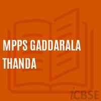 Mpps Gaddarala Thanda Primary School Logo