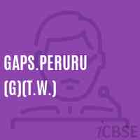 Gaps.Peruru (G)(T.W.) Primary School Logo