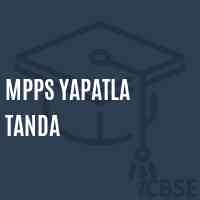 Mpps Yapatla Tanda Primary School Logo