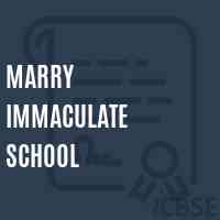 Marry Immaculate School Logo