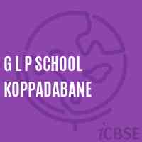 G L P School Koppadabane Logo