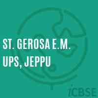 St. Gerosa E.M. Ups, Jeppu Middle School Logo