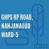 Ghps Rp Road, Nanjanagud Ward-5 Middle School Logo