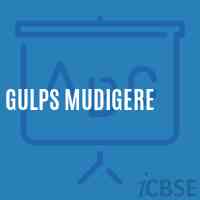 Gulps Mudigere Primary School Logo