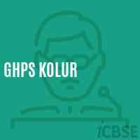 Ghps Kolur Middle School Logo