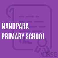 Nandpara Primary School Logo