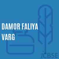 Damor Faliya Varg Primary School Logo