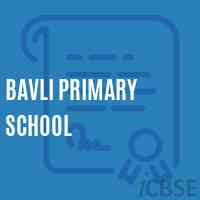 Bavli Primary School Logo